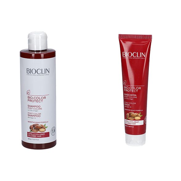 Image of BIOCLIN Bio-Color Protect Shampoo Post Colore 400ml+ Maschera Post Colore 100ml