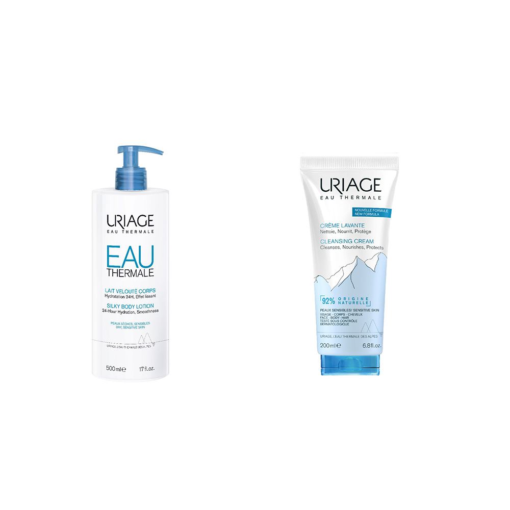 URIAGE Latte Vellutato Corpo + Creme Lavante