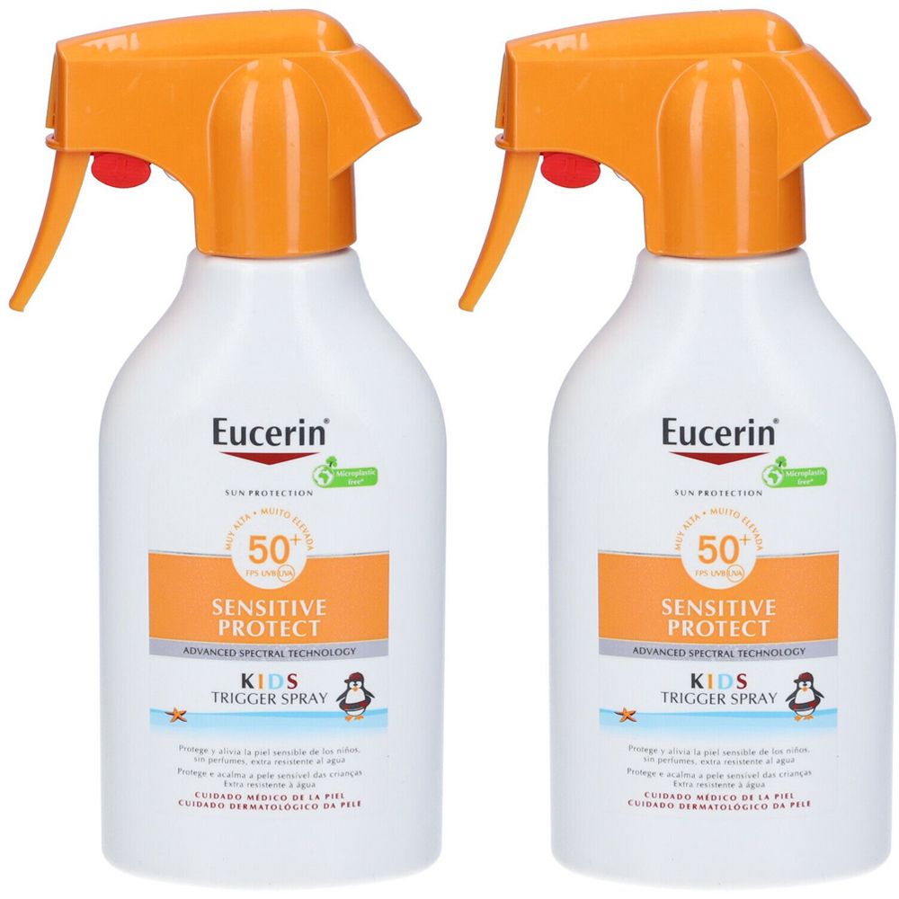 Image of Eucerin® Eucerin Kids Trigger Sun Spray Sensitive Protect SPF 50+ Set da 2