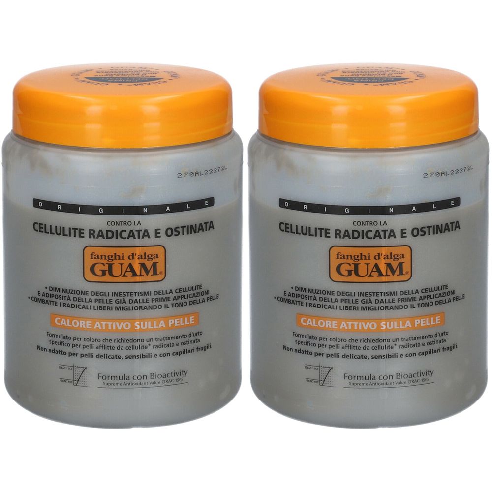 Fanghi d'alga GUAM® Cellulite Radicata Set da 2