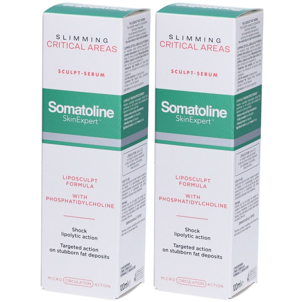Somatoline Cosmetics® Snellente Zone Ribelli Sculpt Serum Set da 2