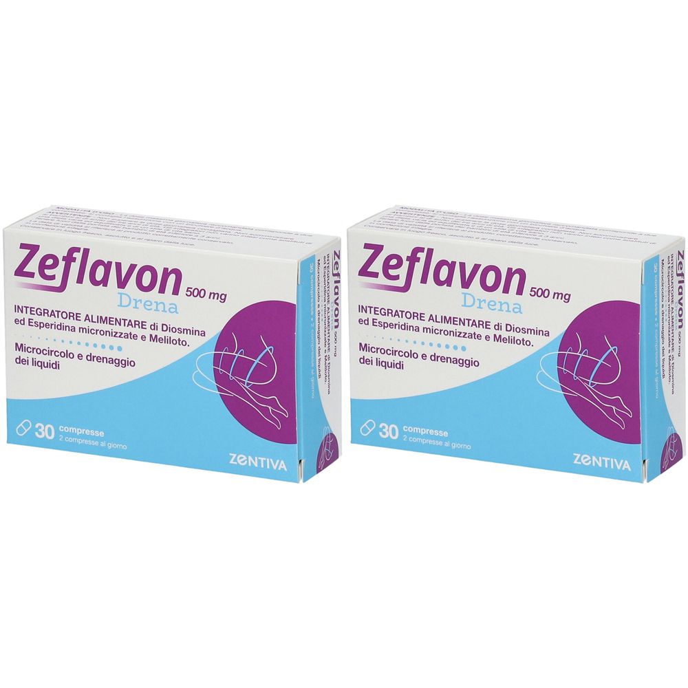 Zentiva Zeflavon Drena Set da 2