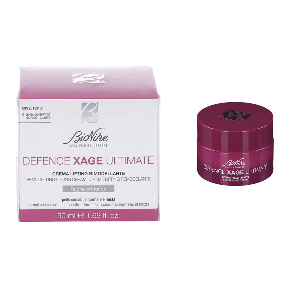 BioNike Defence Crema Lifting Rimodellante + Crema Filler Notte
