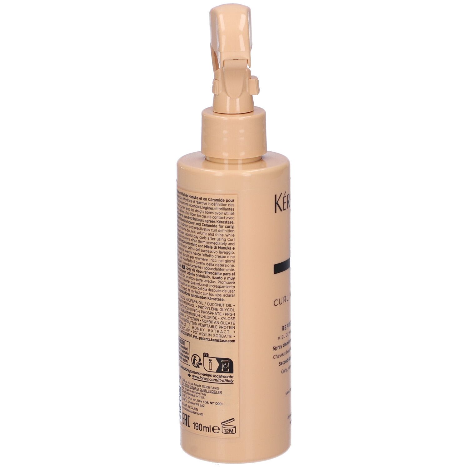 Kerastase Curl Manifesto Refresh Abslou 190ml Spray Ravviva Riccio - Immagine 5