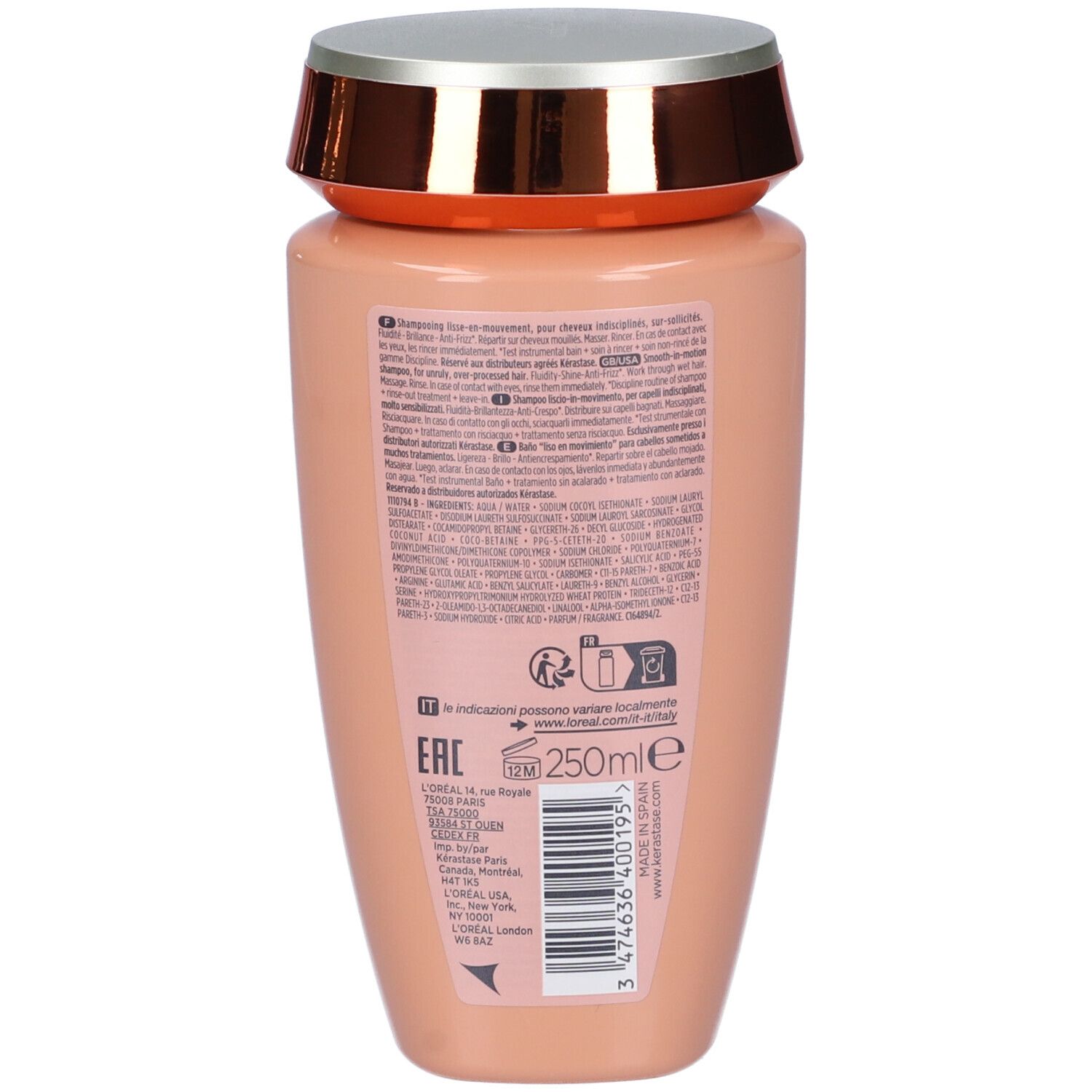 Kerastase Disci. Bain Fluid. Smooth-In-Mot. Shamp.