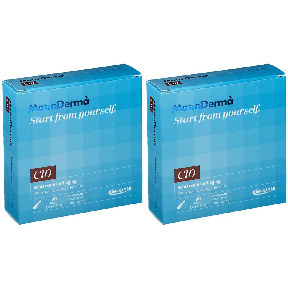 Giuliani MonoDermà® C10 Schiarente Anti Aging Set da 2