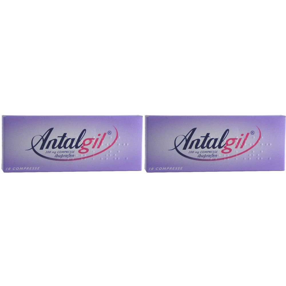 ANTALGIL 200 mg compresse Set da 2