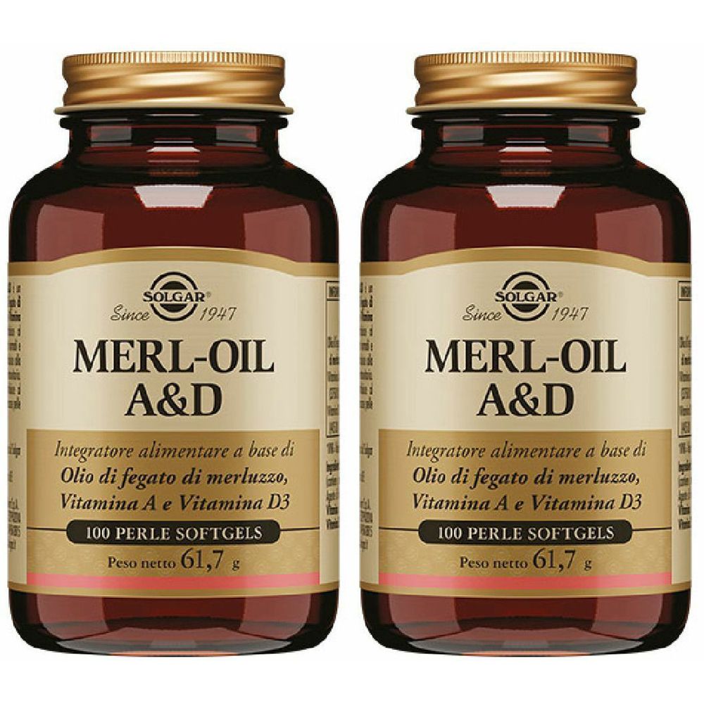 SOLGAR® Merl-Oil A & D Set da 2