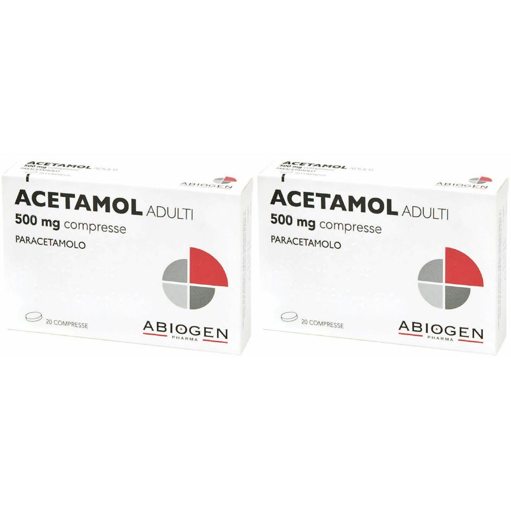 ACETAMOL ADULTI 500 mg compresse Set da 2