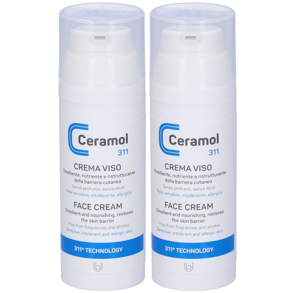 Ceramol 311 Crema Viso Set da 2