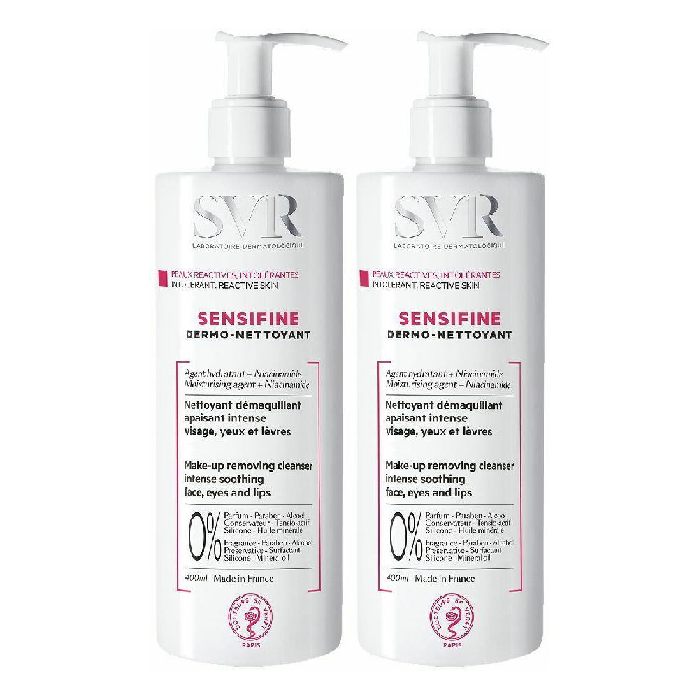 SVR Sensifine Dermo-Nettoyant Set da 2