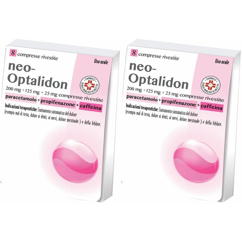 Neo-Optalidon 200mg Compresse Set da 2