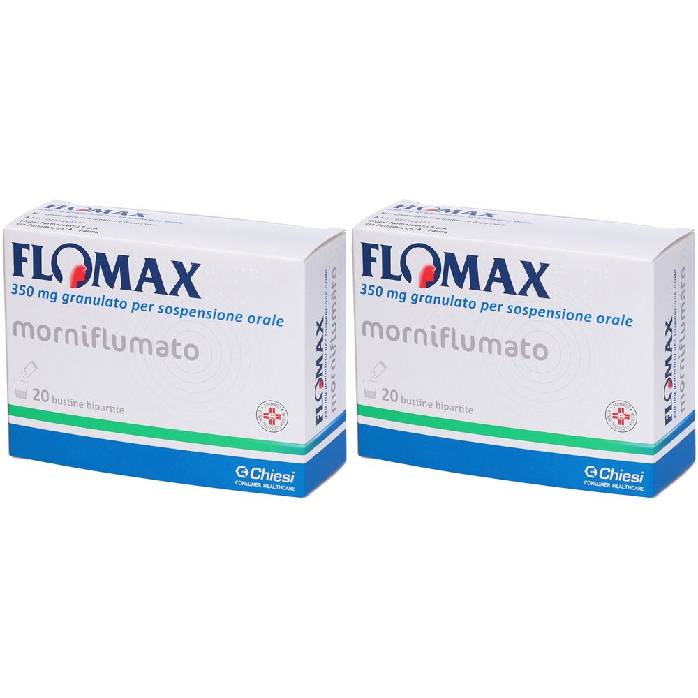 FLOMAX 350 mg granulato per sospensione orale Set da 2