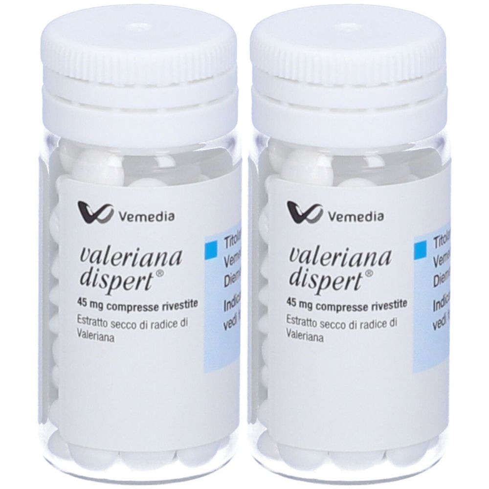 Valeriana Dispert 45 Mg Compresse Rivestite Set da 2