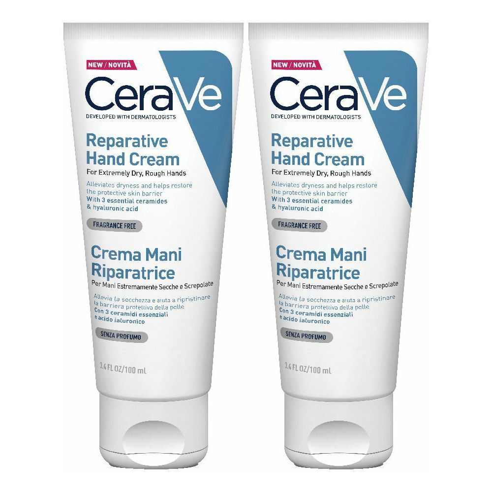 CeraVe Crema Mani Riparatrice 100 ml Set da 2