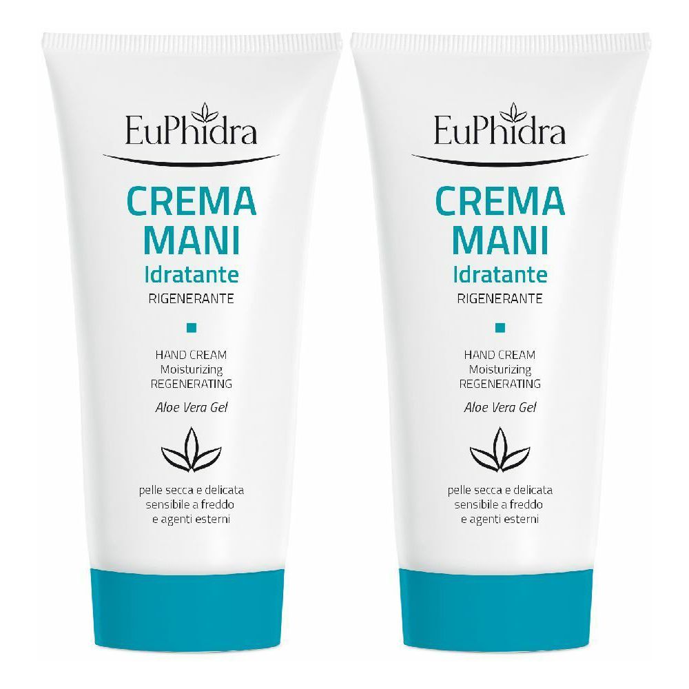 EuPhidra Crema Mani Idratante Rigenerante Set da 2