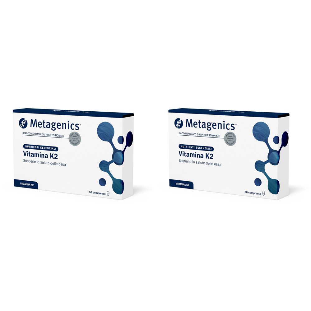 METAGENICS Vitamina K2 Set da 2