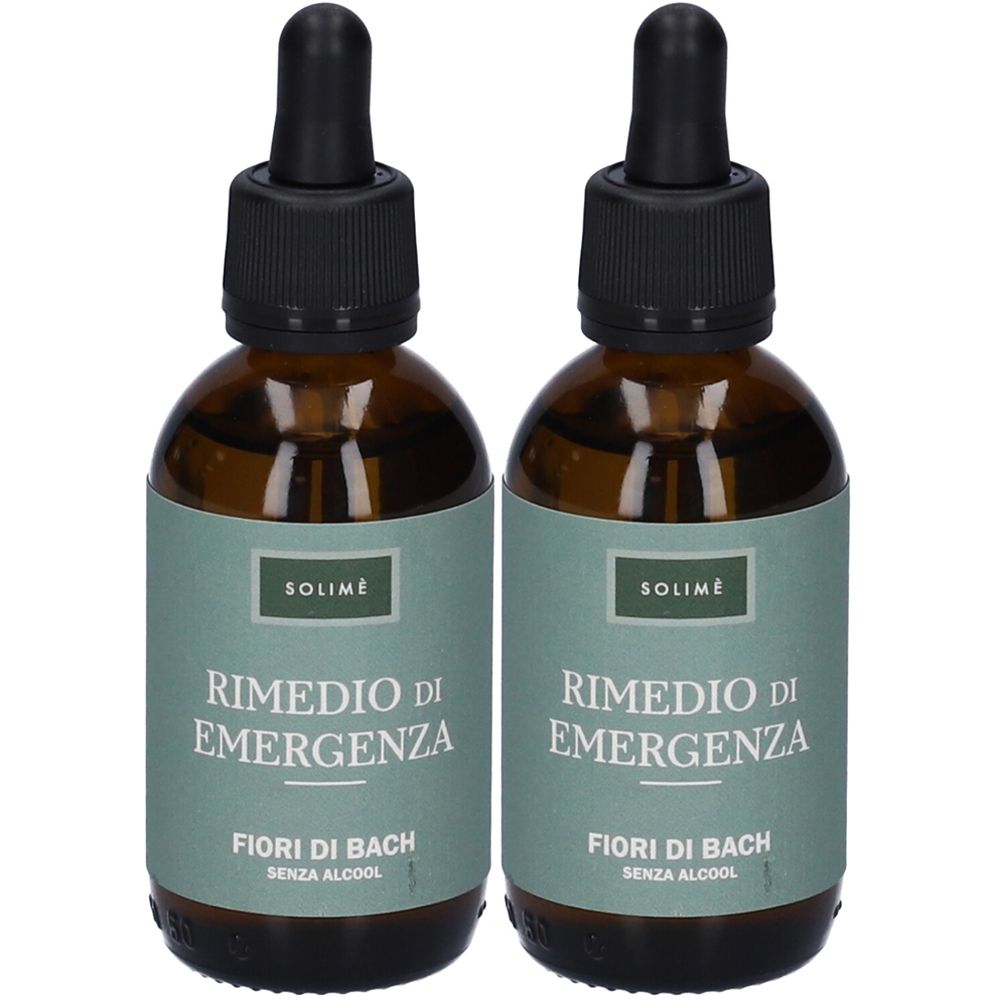 SOLIMÈ Fiori di Bach Rescue Remedy Set da 2