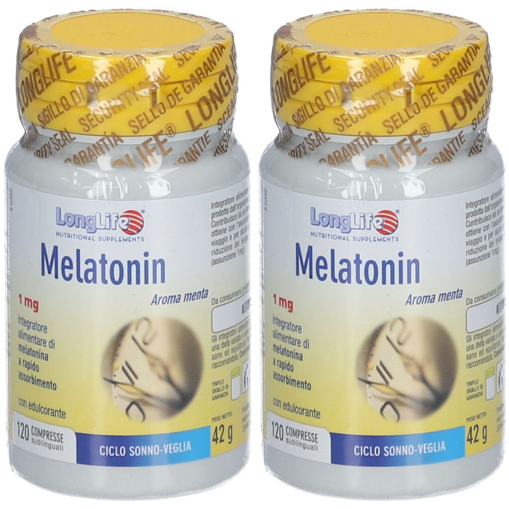 LongLife® Melatonin Set da 2