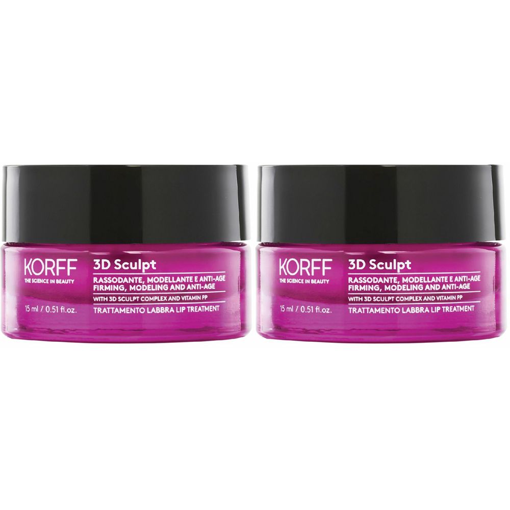 KORFF 3D Sculpt Trattamento Labbra Set da 2