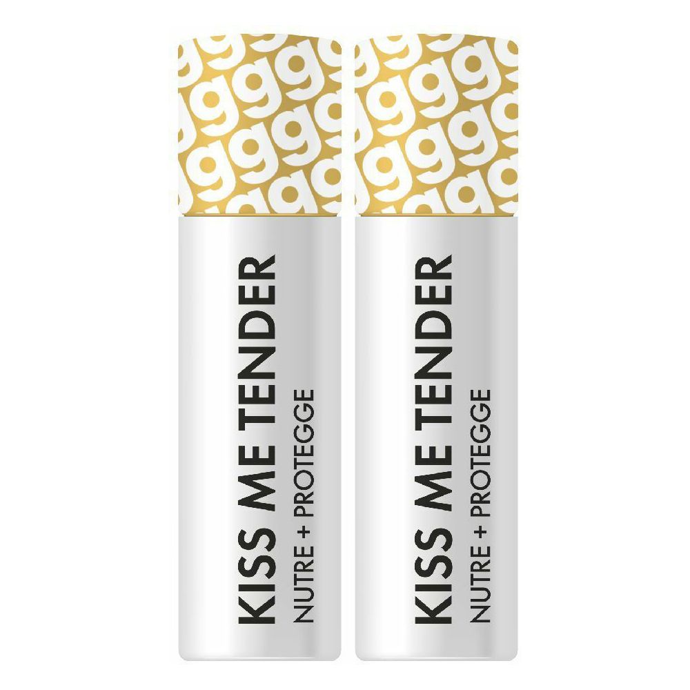 Goovi Balsamo Labbra - Nutre + Protegge Kiss Me Tender Set da 2
