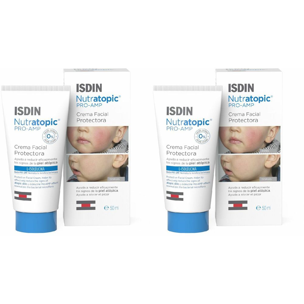 ISDIN Nutratopic® Pro-AMP Crema Facial Set da 2