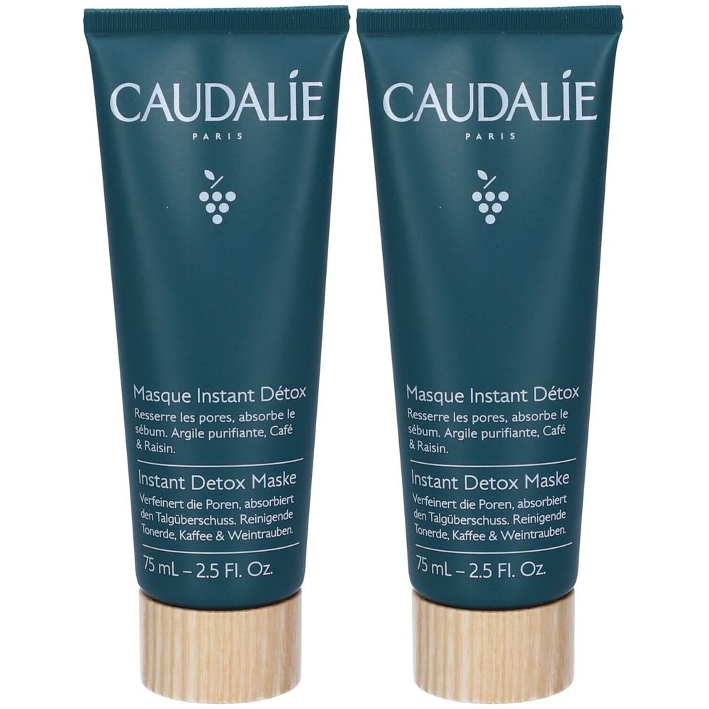 Caudalie Maschera Instant Detox Set da 2
