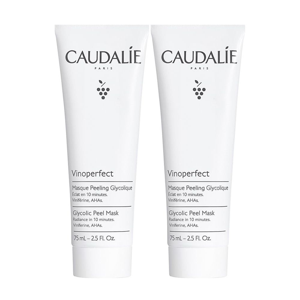 CAUDALIE Vinoperfect Maschera Peeling Glicolico Set da 2