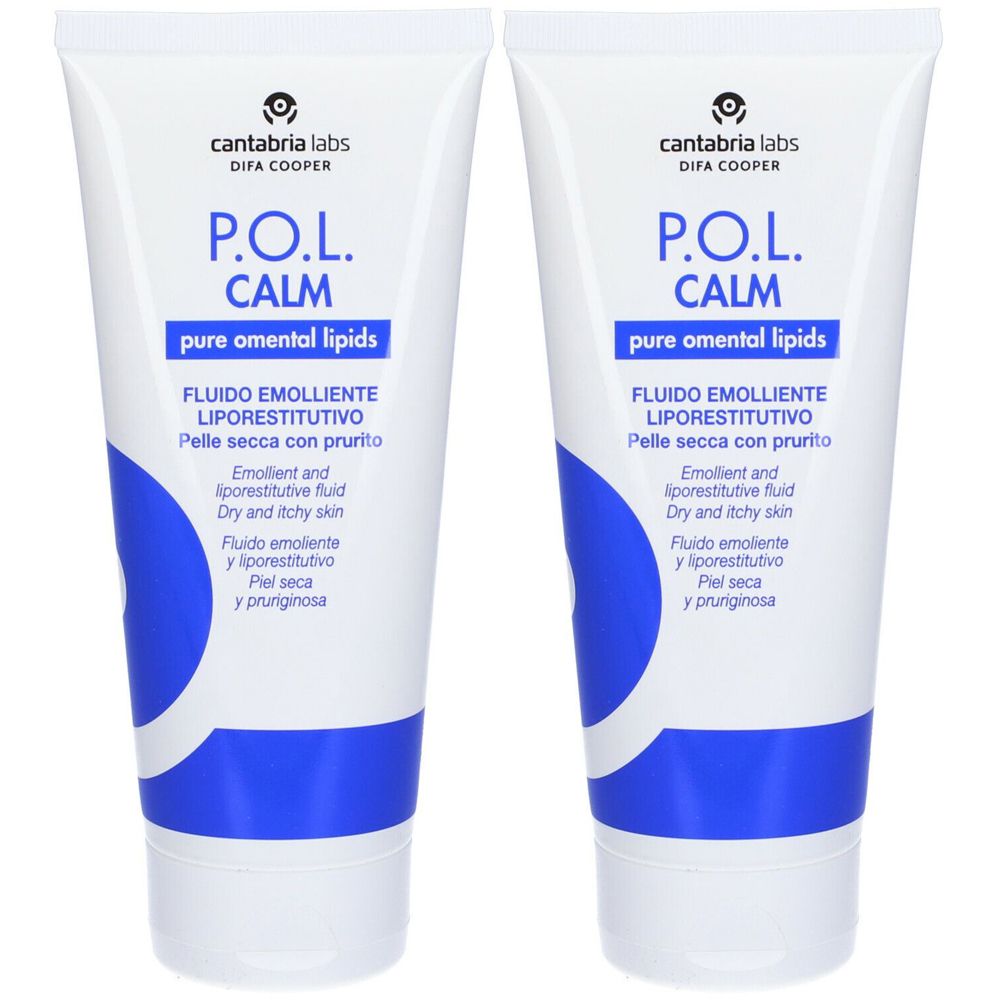 P.O.L. Calm Fluido Emolliente 200Ml Set da 2