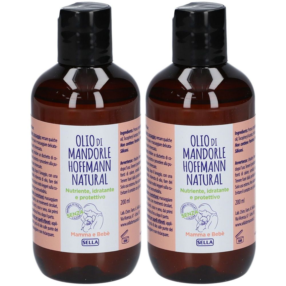 SELLA Olio Di Mandorle Hoffmann Natural Set da 2