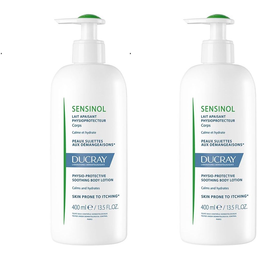 Ducray Sensinol Latte Lenitivo Corpo Set da 2