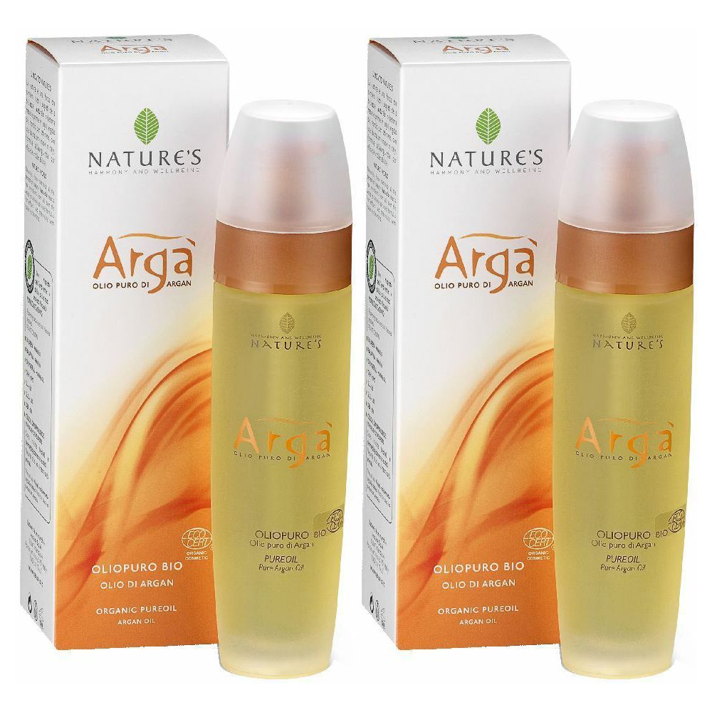 NATURE'S Argà Olio Puro di Argan Bio Set da 2