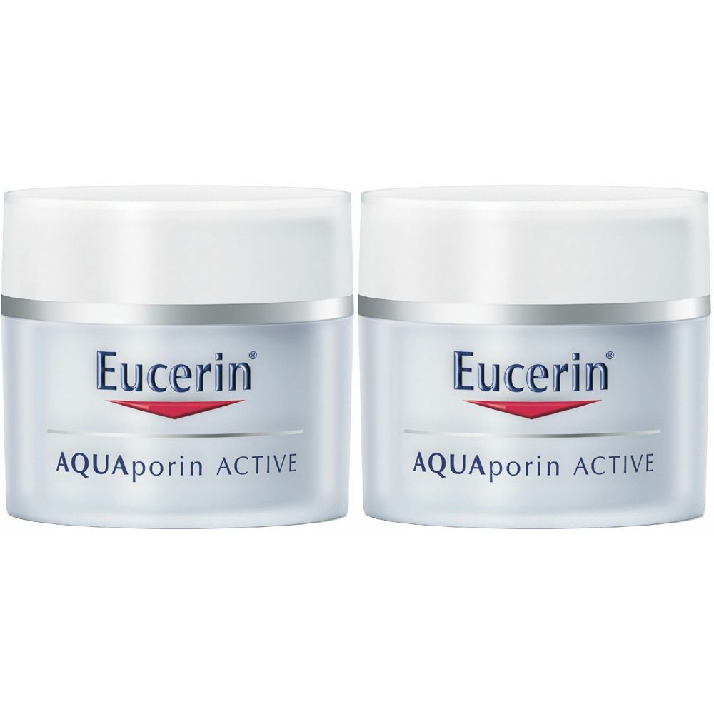 Eucerin Aquaporin Active Pelli Secche 40ml crema viso Set da 2