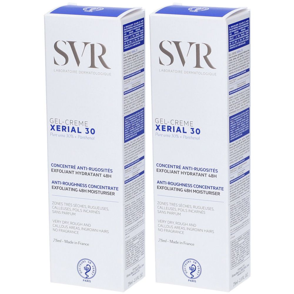 SVR XERIAL 30 Gel Creme Set da 2