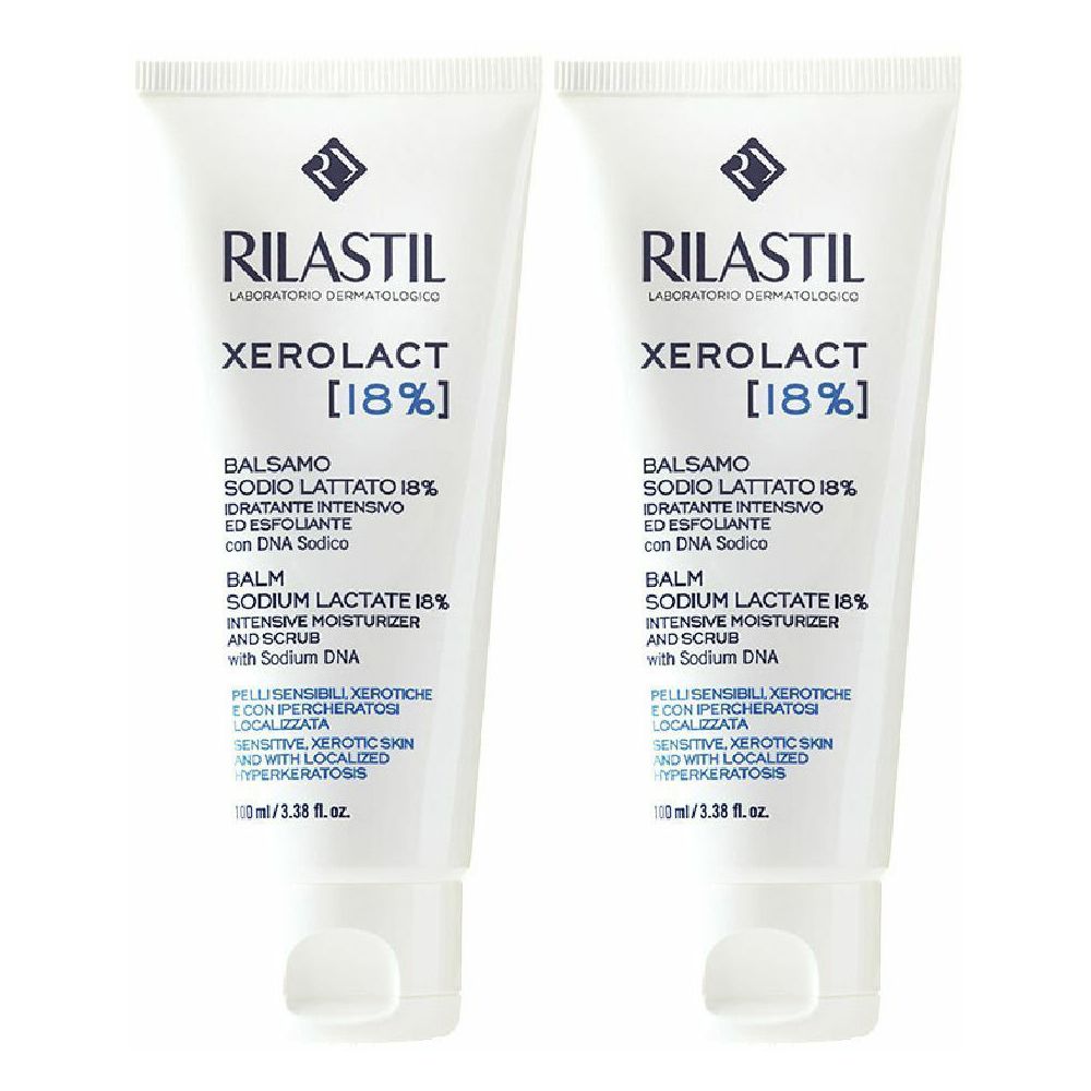RILASTIL® Xerolact Balsamo Sodio Lattato 18% Set da 2