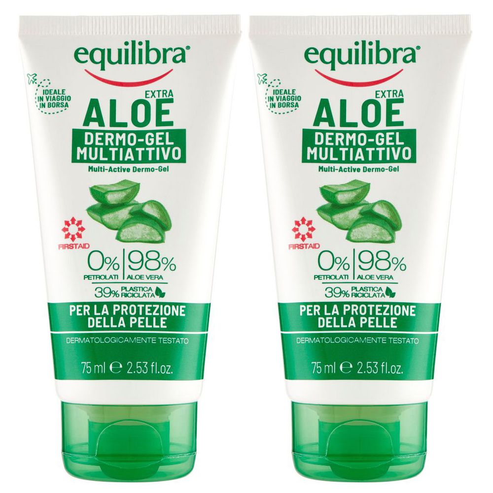 Equilibra® Aloe Dermo-gel Multiattivo Set da 2