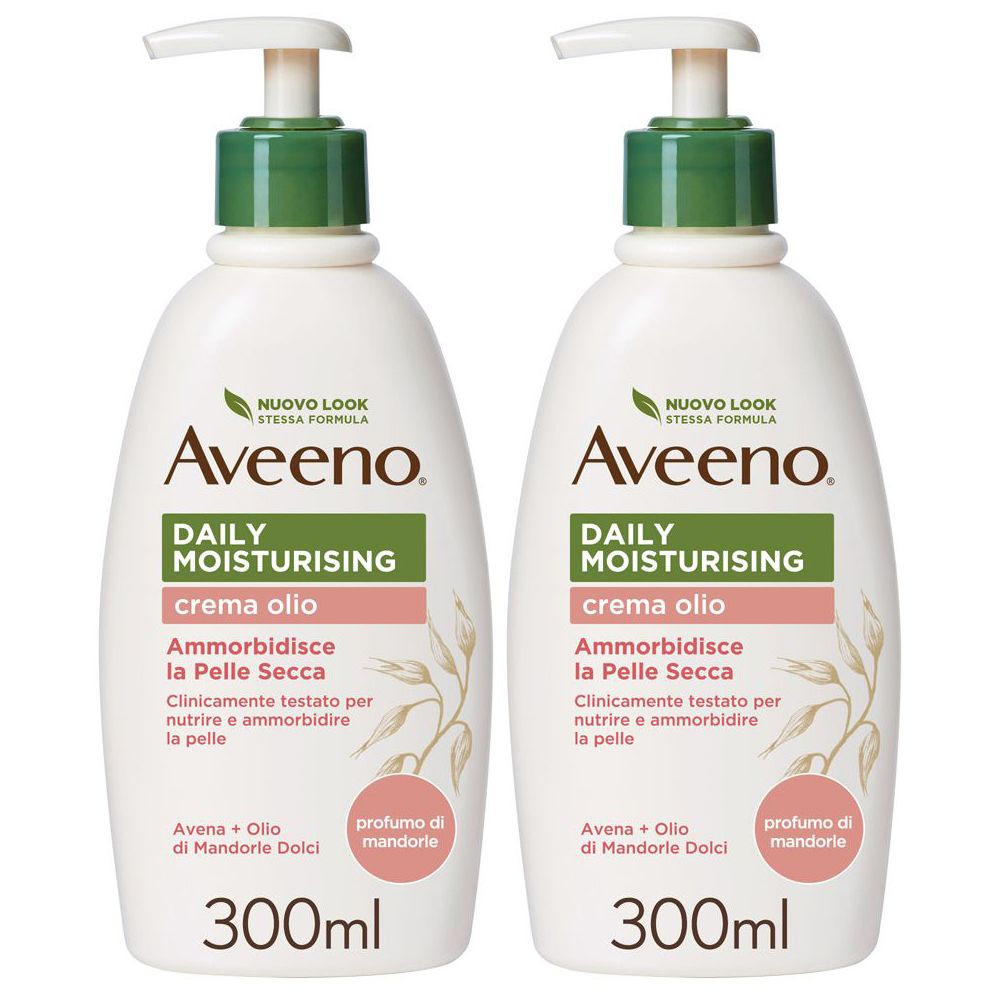 Aveeno® Daily Moisturising Crema Olio Set da 2