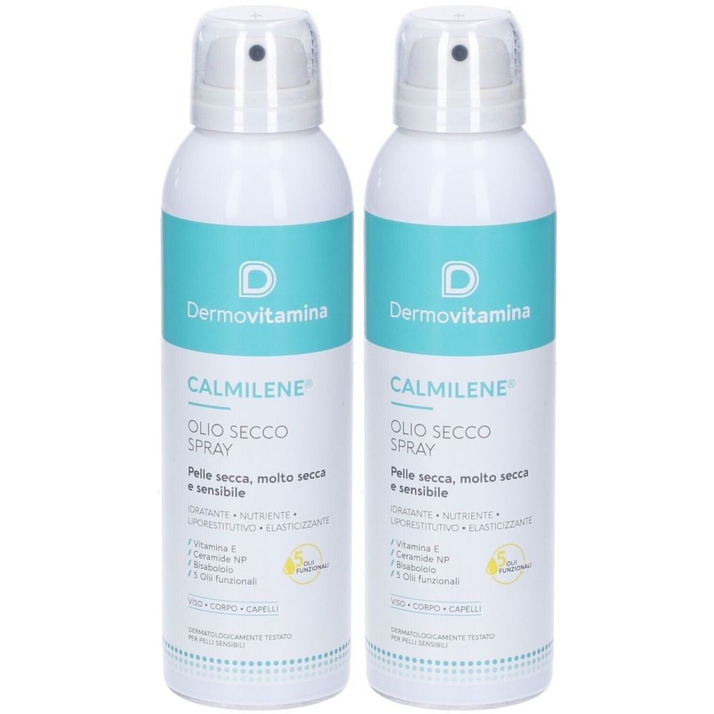 Dermovitamina Calmilene® Olio Secco Spray Set da 2