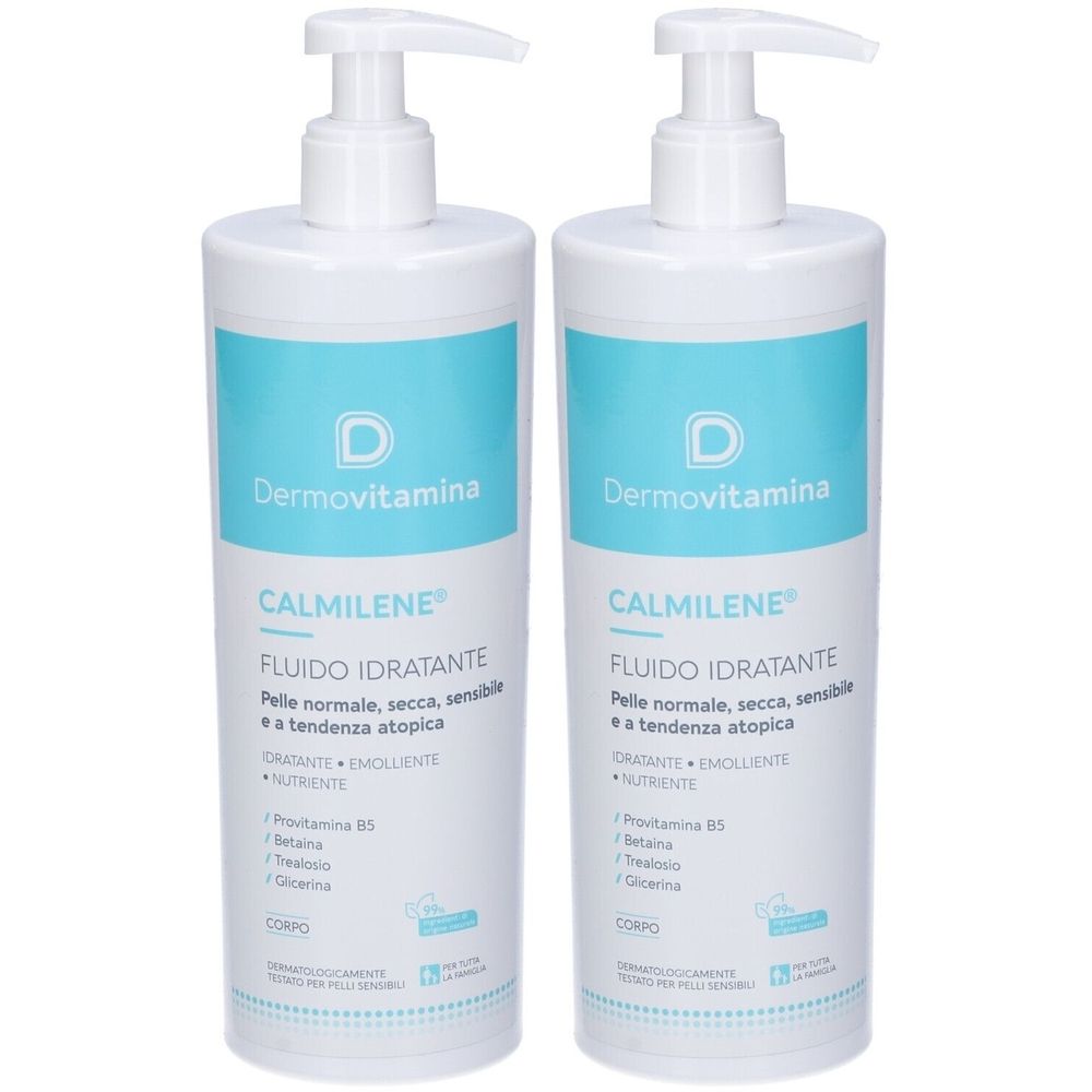Dermovitamina Calmilene® Fluido Idratante Set da 2