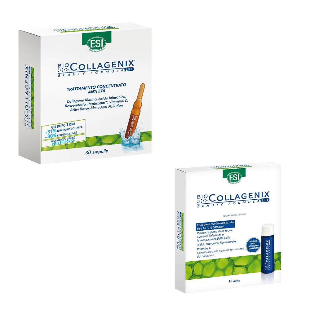 ESI Biocollagenix® Drink + Trattamento Viso Concentrato Anti-Età