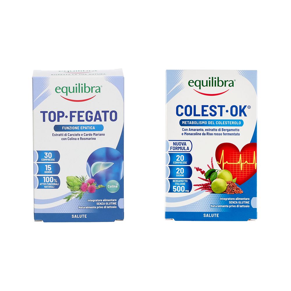 Equilibra® Colest Ok® + Top Fegato