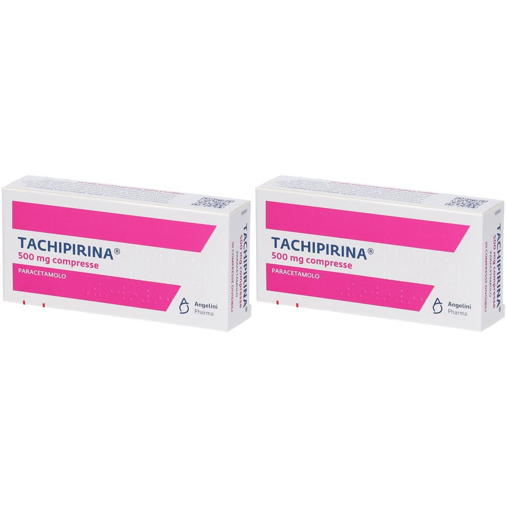 TACHIPIRINA® 500mg 30 Compresse Set da 2