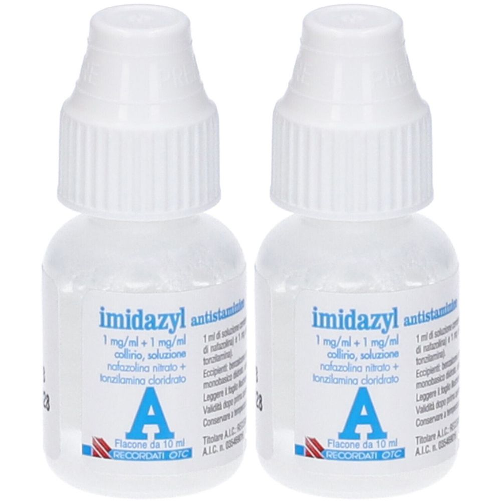 Imidazyl antistaminico 1 mg/ml Collirio Flacone Set da 2