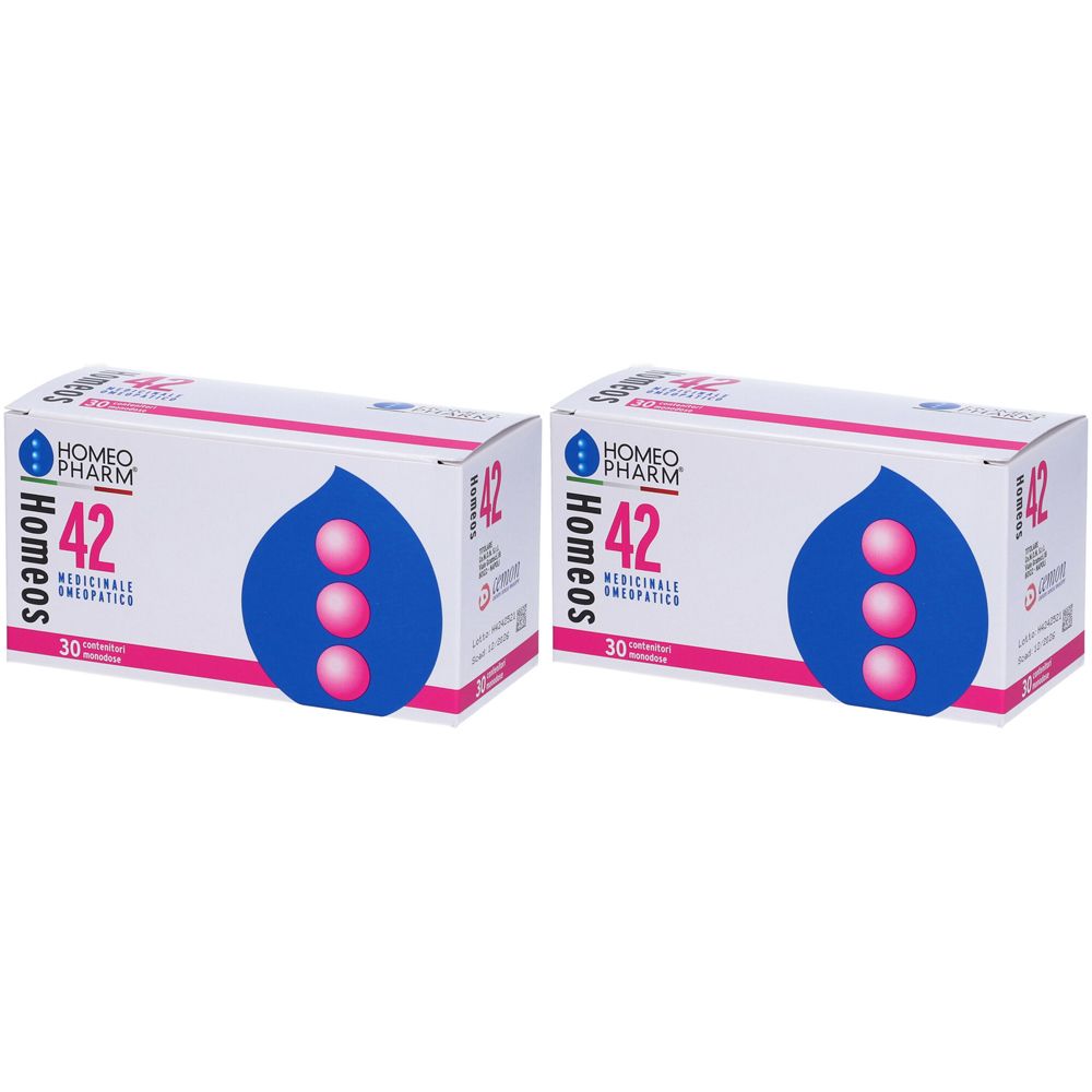 Homeopharm Homeos 42 Set da 2