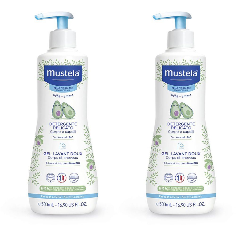 Mustela® Gel Detergente Delicato Set da 2