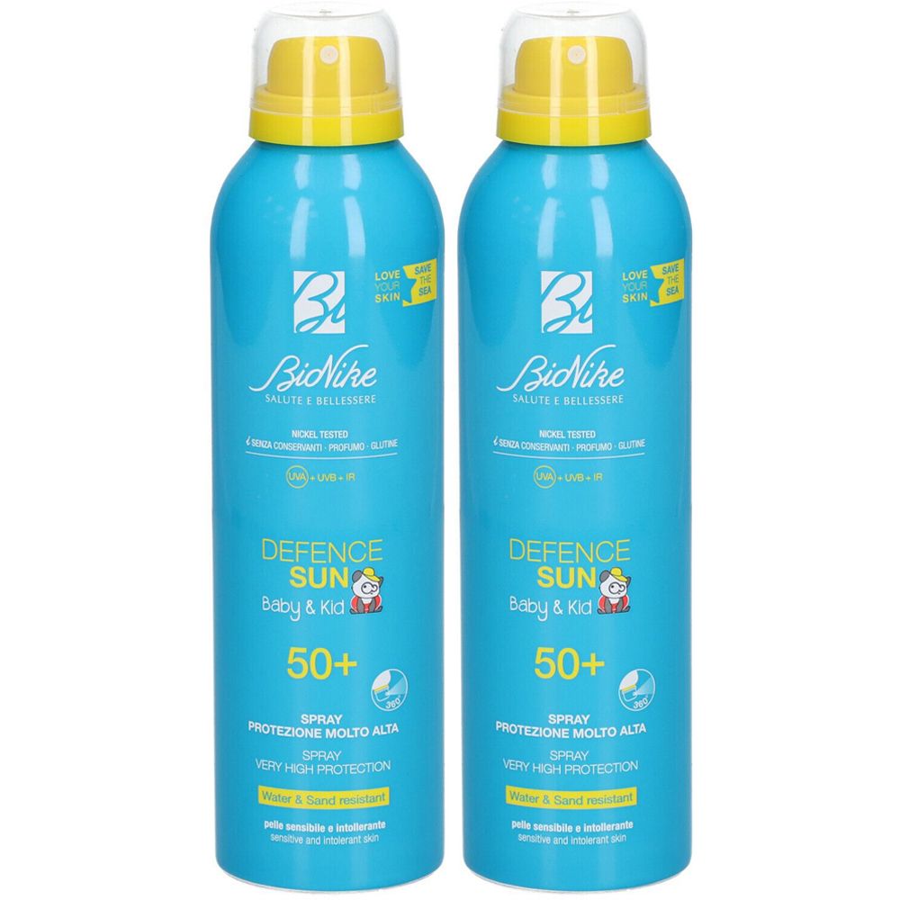 BioNike Defence Sun Baby&Kid Spray SPF 50+ Set da 2