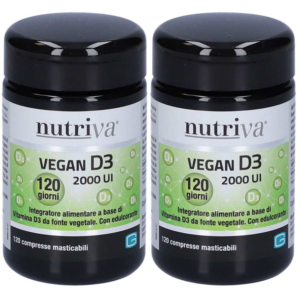 Nutriva® Vegan D3 2000 Ui Set da 2