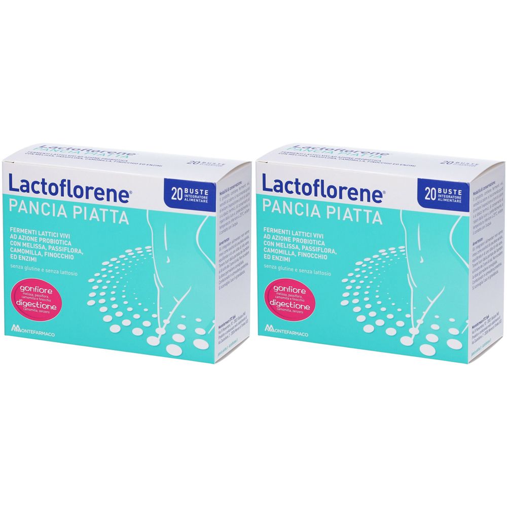 Lactoflorene Pancia Piatta Set da 2