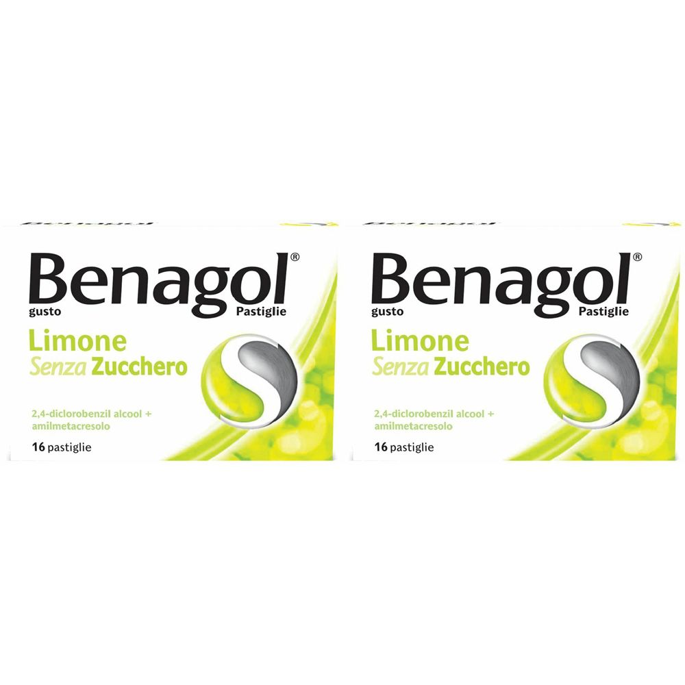 Benagol® Gusto Limone Senza Zucchero Set da 2