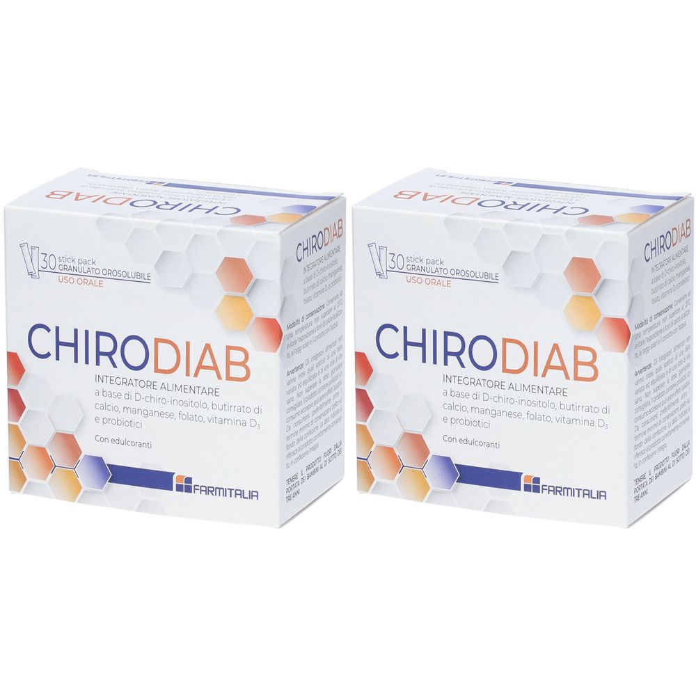 LJ PHARMA Chirodiab Stick Pack Set da 2